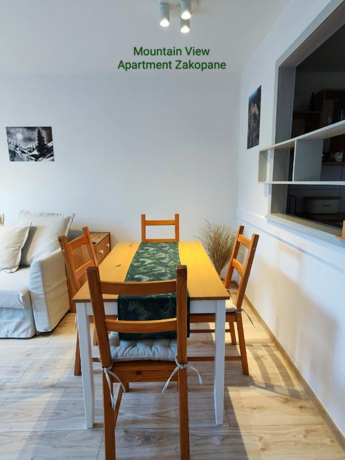 Mountain View Apartment Закопане Экстерьер фото
